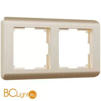 Рамка на 2 поста (шампань) Werkel Stream W0022111 a051263