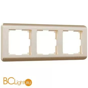 Рамка на 3 поста (шампань) Werkel Stream W0032111 a051274