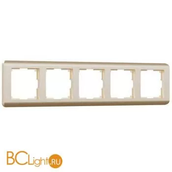 Рамка на 5 постов (шампань) Werkel Stream W0052111 a051269