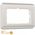 Рамка для двойной розетки (перламутровый) Werkel Stream W0082113 a051281