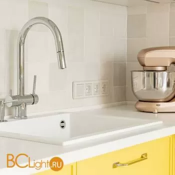 Рамка на 4 поста (перламутровый) Werkel Stream W0042113 a051279 - Фото 1