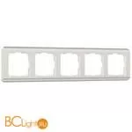 Рамка на 5 постов (перламутровый) Werkel Stream W0052113 a051280