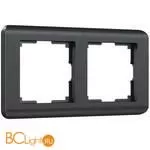 Рамка на 2 поста (графит) Werkel Stream W0022104 a051267