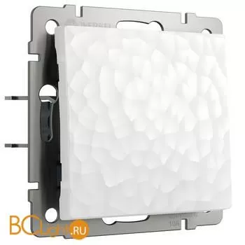 Выключатель одноклавишный (белый) Werkel Hammer W1210001 a052026