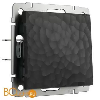 Выключатель одноклавишный (черный) Werkel Hammer W1210008 a052054