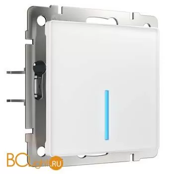 Сенсорный выключатель одноклавишный с подсветкой (белый) Werkel W4510101 a047861