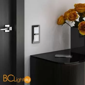 Сенсорный выключатель одноклавишный с подсветкой (белый) Werkel W4510101 a047861 - Фото 0