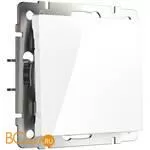 Выключатель одноклавишный проходной (белый) Werkel W1112001 a051111