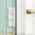 Выключатель одноклавишный проходной (белый) Werkel W1112001 a051111 - Фото 5