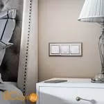 Выключатель одноклавишный проходной с подсветкой (белый) Werkel W1112101 a051118 - Фото 0