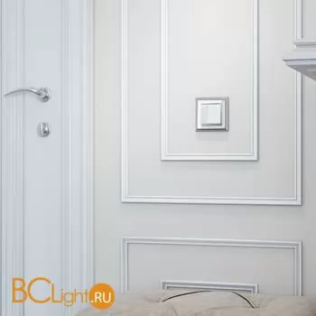 Выключатель трехклавишный (белый) Werkel W1130001 a051131 - Фото 0