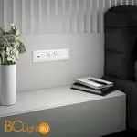 Выключатель трехклавишный (белый) Werkel W1130001 a051131 - Фото 1