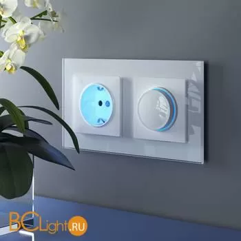 Диммер с подсветкой (белый) Werkel W1142101 a051137 - Фото 7