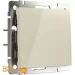 Выключатель одноклавишный проходной (слоновая кость) Werkel W1112003 a051466