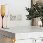 Выключатель одноклавишный проходной (слоновая кость) Werkel W1112003 a051466 - Фото 1