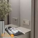 Выключатель двухклавишный проходной (шампань рифленый) Werkel W1122010 a051420 - Фото 0