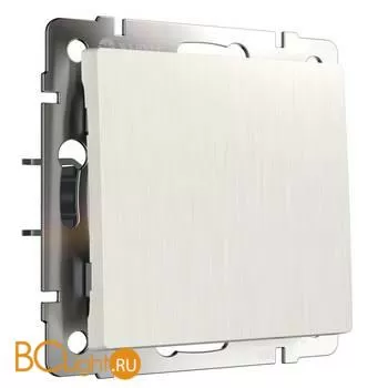 Выключатель одноклавишный проходной (перламутровый рифленый) Werkel W1112013 a051178