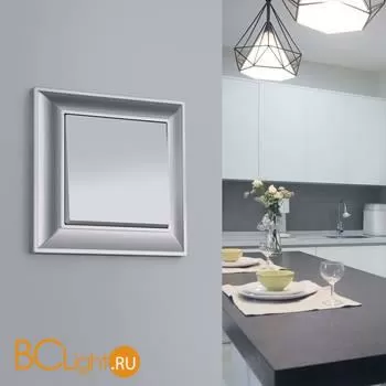 Выключатель одноклавишный (серебряный) Werkel W1110006 a051498 - Фото 2