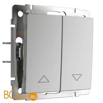 Выключатель жалюзи (серебряный) Werkel W1124506 a051511