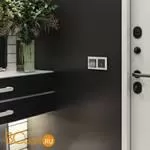 Сенсорный выключатель одноклавишный Умный дом (черный) Werkel W4510608 a048326 - Фото 3