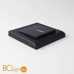 Выключатель одноклавишный с подсветкой (черный матовый) Werkel W1110108 a051599 - Фото 5