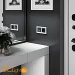 Сенсорный выключатель двухклавишный Умный дом (черный) Werkel W4520608 a048327 - Фото 3