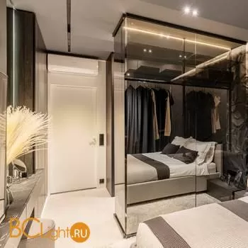 Выключатель двухклавишный проходной (черный матовый) Werkel W1122008 a051621 - Фото 4