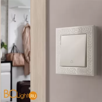 Кнопка звонка (слоновая кость) Werkel W1114503 a051472 - Фото 0