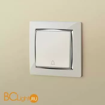 Кнопка звонка (слоновая кость) Werkel W1114503 a051472 - Фото 1