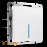 Сенсорный выключатель одноклавишный с подсветкой 1000 Вт (белый) Werkel W4510001 a057676