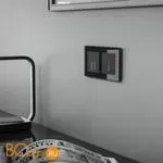 Сенсорный выключатель двухклавишный с подсветкой 1000 Вт (черный) Werkel W4520008 a057679 - Фото 2